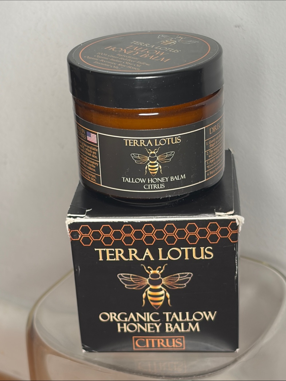 Citrus Tallow Honey Balm — Nourishing Orange-Brown Body Balm